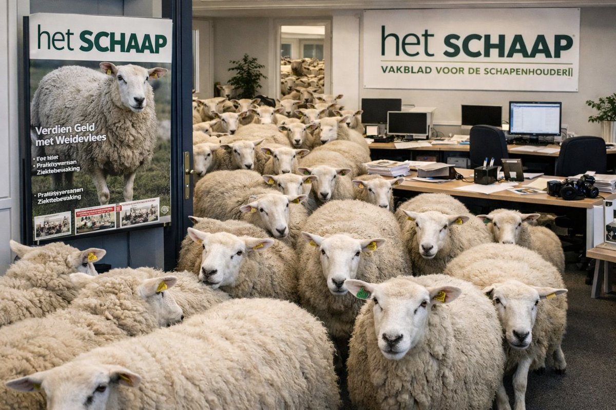 Schapen in Duitse supermarkt ontketenen mediahype hetschaap.nl/schapen-in-dui… via @schapennieuws #penny