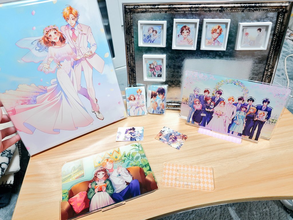 HoneyWorks様から、ウェディングコレクションのオンラインくじサンプル