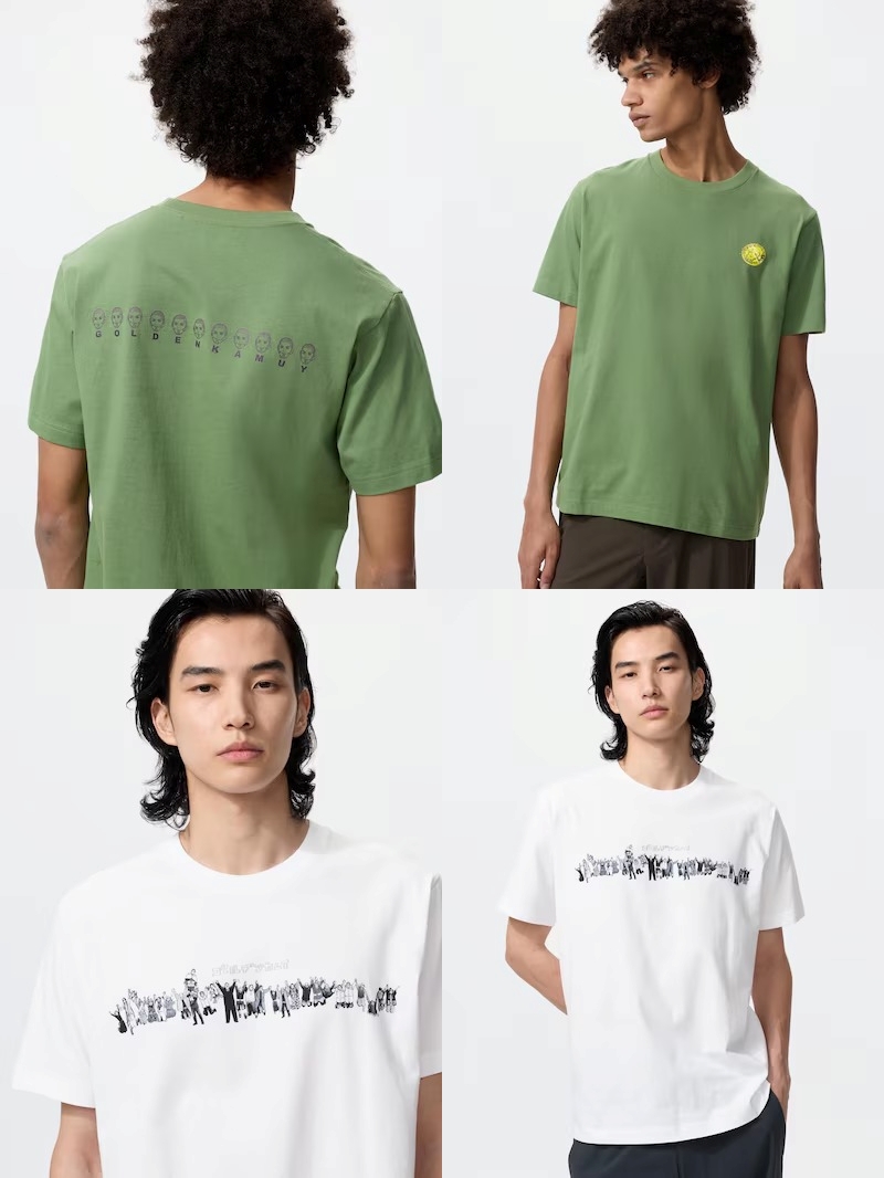 【ゴールデンカムイ】

コラボUTのデザインは2種！！

uniqlo.com/jp/ja/special-…

#金カム 
#ゴールデンカムイ