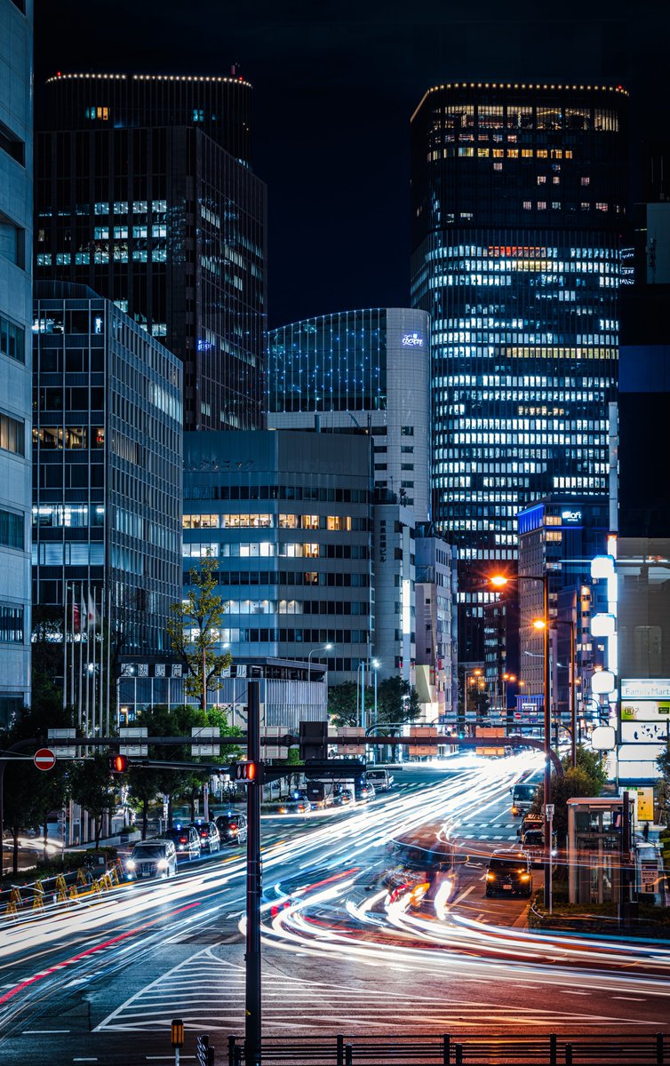 四つ橋筋の夜景