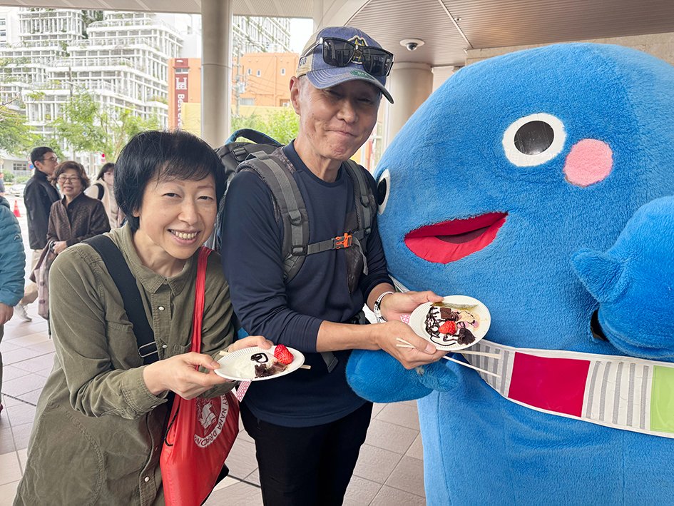りゅうちゃん専用 りゅうちゃんもちつき大会」にお越しの皆さま、ありゅがとうご