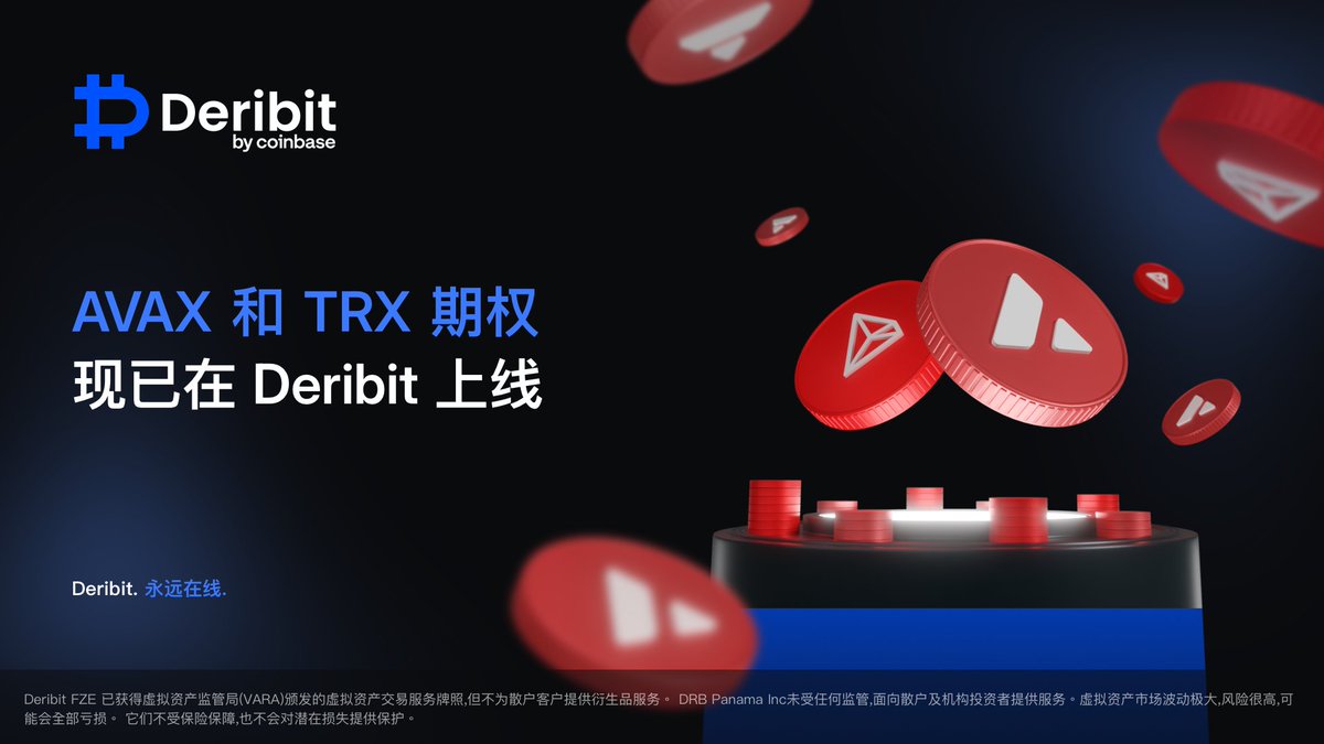 Deribit華語(@DeribitCN) / Posts / X