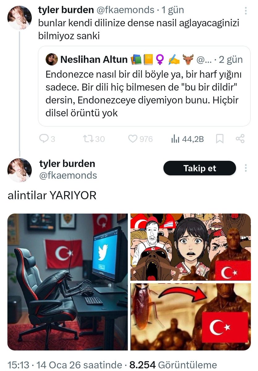 şunu paylaşmaya hiç mi utanmadın ensest mahsulü hırt seni <a href="/fkaemonds/">tyler burden</a>