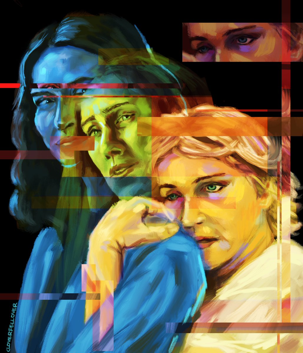 clover_fellover's tweet image. tried something new #pluribus