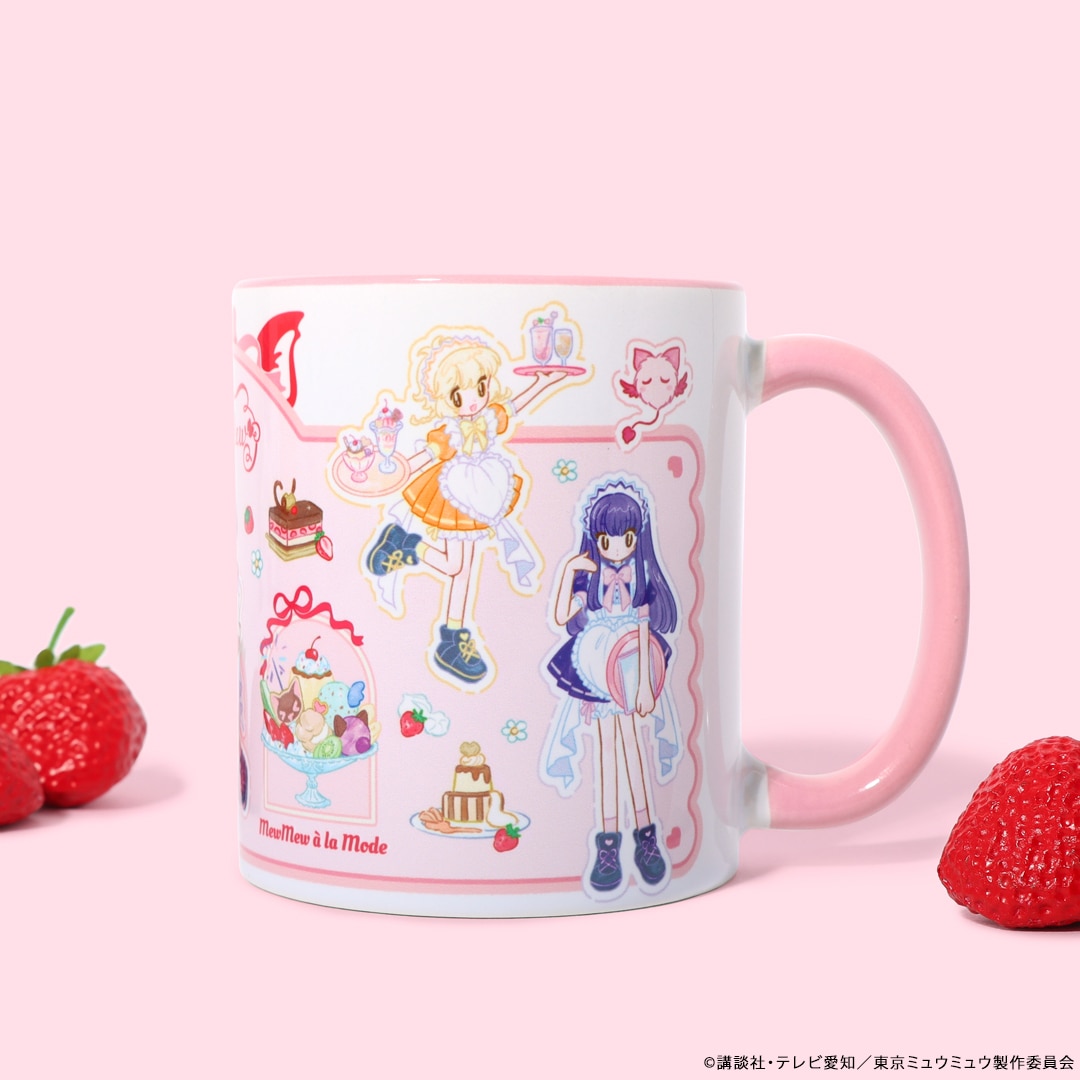 natalie_store's tweet image. 【東京ミュウミュウ】
イラストレーター・ア〜ミ〜さんによる描き起こしイラストを使用したマグカップ。

細部までこだわって描かれたモチーフをぎゅっと詰め込んだ、どの角度から見てもかわいいデザインです❣️

▼ご購入はこちら
store.natalie.mu/smartphone/det…

#東京ミュウミュウ