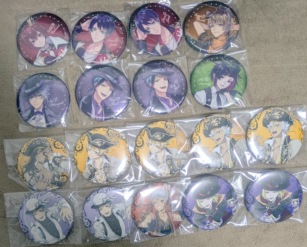 ツイステ/譲渡 一番くじ缶バッジ OH MY CAFEビッグ缶バッジ 譲)画像の