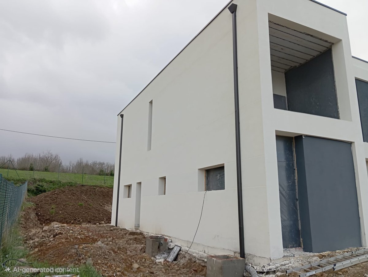 StyroStone's tweet photo. 🏠✨ The Styro Stone single-family home in Gijón / Spain is reaching its final stage.
An efficient, comfortable, and sustainable house built with ICF technology and designed under NZEB standards.

#StyroStone #ICF #NZEB #SustainableConstruction #EnergyEfficientHome https://t.co/BZCk4rkLUZ