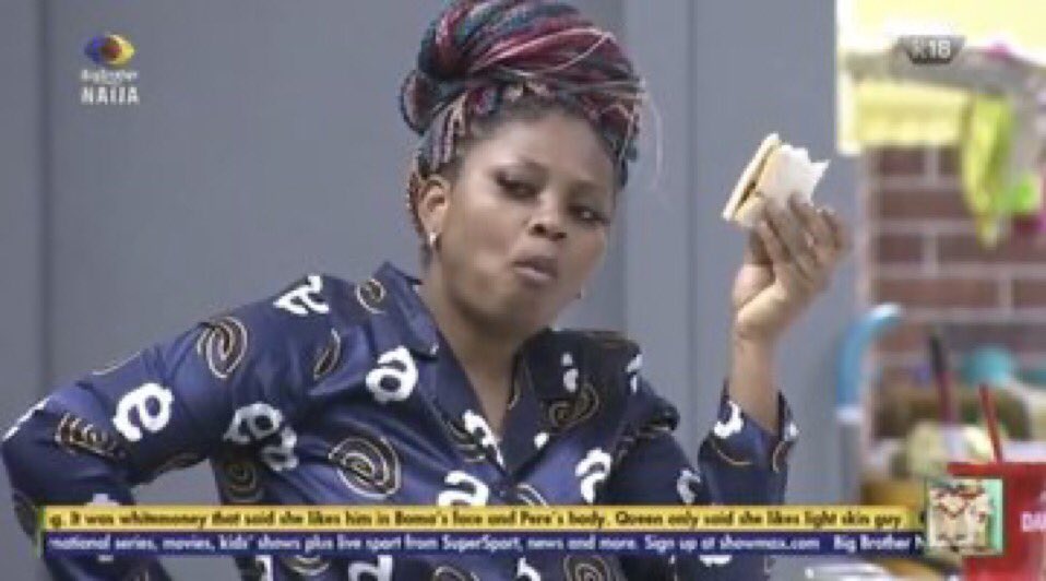 If I hear say I no touch am. 3 years a man will starve me?I will touch him,if he refuses, that is where I will scatter everywhere. I will climb him and collect my pleasure,he dey crase.