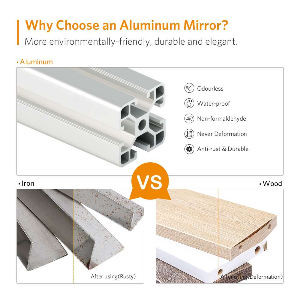 Tired of Rusty Bathroom Cabinets?
🚿 Most steel cabinets start to peel and rust within a year. Upgrade to Aluminum Alloy for a lifetime of shine!

#medicinecabinets #MirrorCabinet #HomeRenovation #InteriorDesign #BathroomStorage