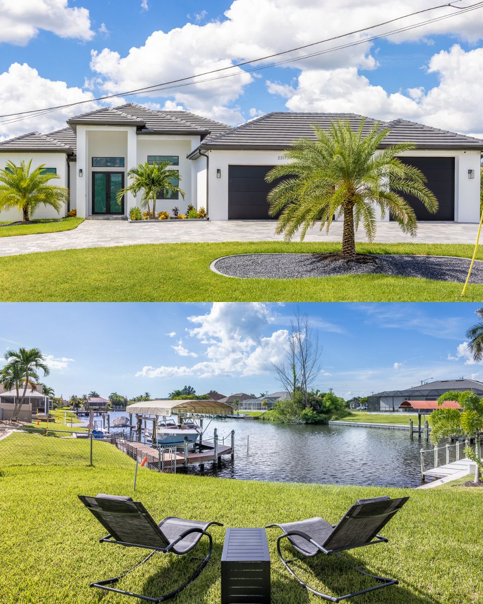 seabim's tweet image. Built in 2022, Villa Ultravionic impresses with high ceilings, open living areas, and thoughtfully curated details, perfect for relaxed luxury living.

Discover more: seabim.com/ultrovionic

 #Seabim #Vacationrentals #CapeCoral #Florida #vacationrental #Vacation
