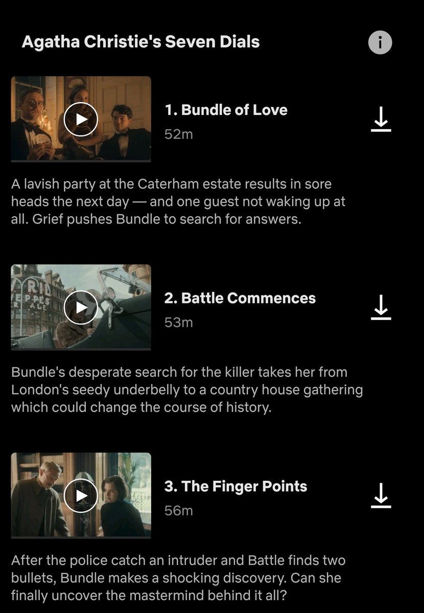 Series AGATHA CHRISTIE'S SEVEN DIALS udah tayang di Netflix!

Gasss yang suka tontonan misteri dan detektif.