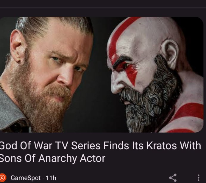 fallenangelslt's tweet image. I'm not sure anyone could have cast Kratos better if they tried!!  Ryan Hurst is going to be brilliant!  #GodsOfWar