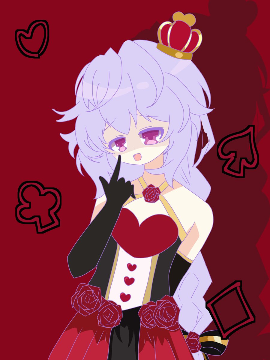 iuteya5091's tweet image. ハートの女王様。
 #Neptunia  #ネプテューヌ