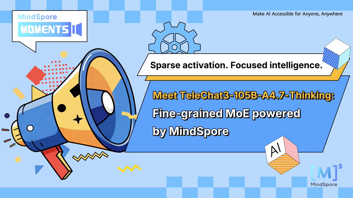 MindSpore tweet media