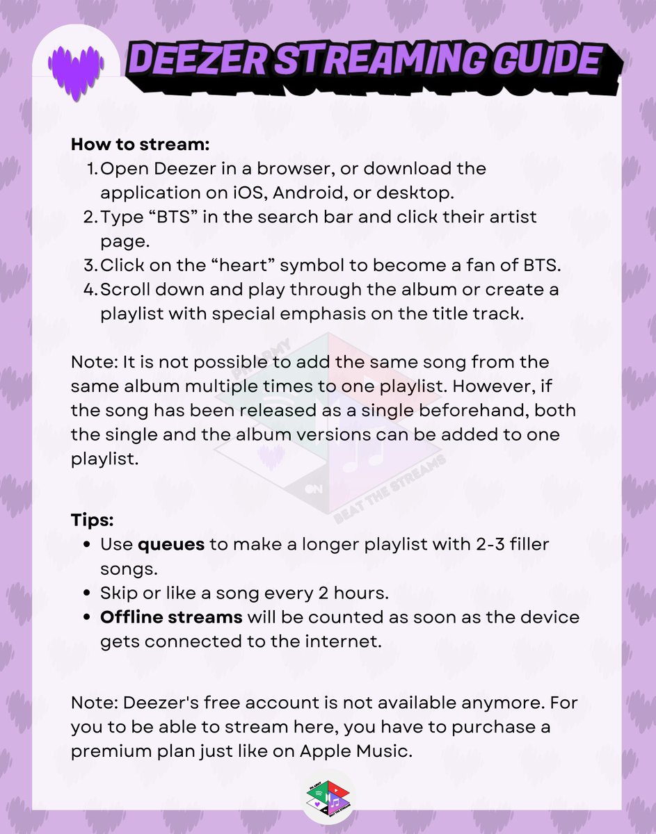 BTSstreamers's tweet image. ARMYs don’t forget the DO’s and DON’Ts when streaming. Let’s go all out to support Bangtan 💜. Pre-Order and Pre-Save. :)