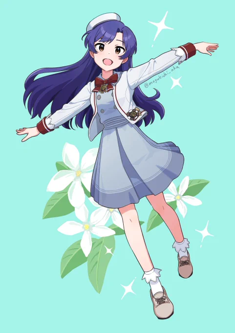 セイクリッド・ブーケ 2人め!千早ちゃん。 次のイベントが始まるまでに3人目も描きたいなーと思っております。