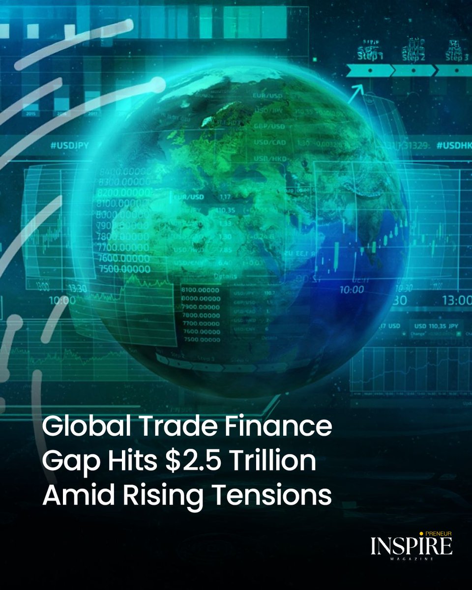 Trade Finance Gap Stalls Global Growth Global banks rejected $2.5 trillion  in trade finance in 2025, with SMEs in emerging markets hit hardest as  tariffs and tighter lending widen the funding gap.