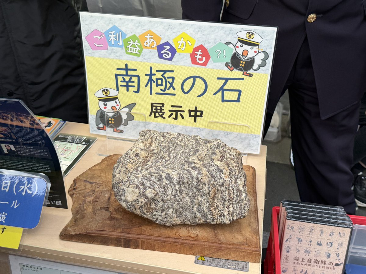 これが…南極の石…。