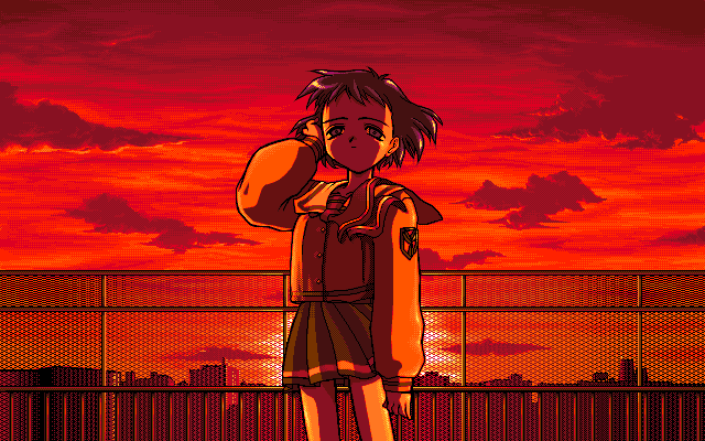 Shizuku released 30 years ago

The first game in the Leaf Visual Novel series. You investigate a mysterious case of some students from your school going insane

Written by Takahashi Tatsuya (The iDOLM@STER Cinderella Girls, 16bit Sensation: Another Layer, Toji no Miko)