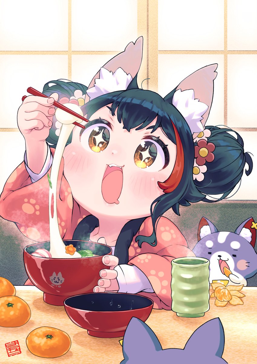 kineko_hllvfn's tweet image. おもちみょーんみぉーん

#みおーん絵