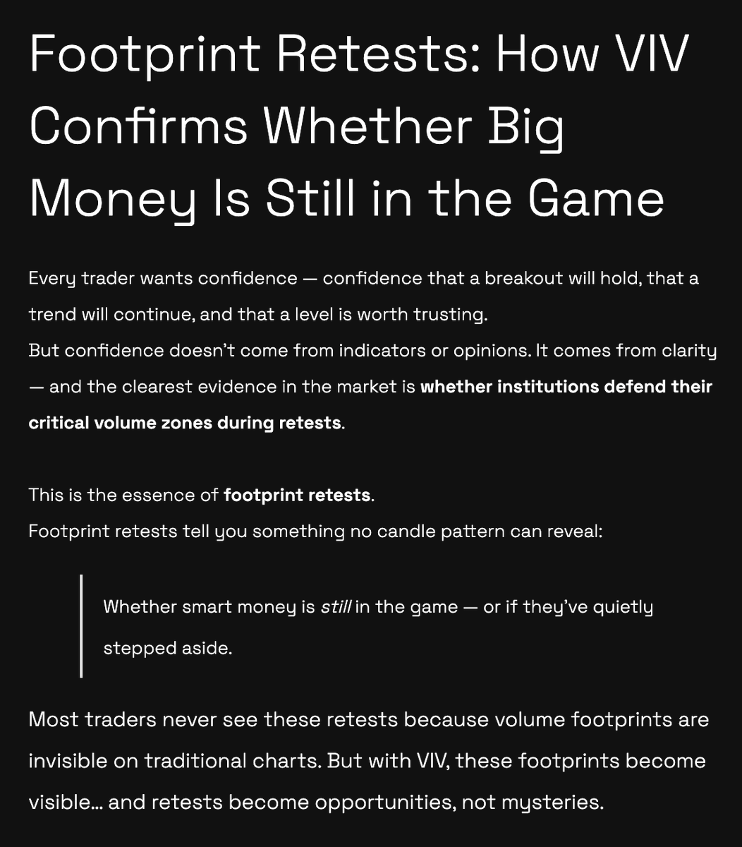 vivindicator's tweet photo. 💡Footprint Retests: How VIV Confirms Whether Big Money Is Still in the Game

👉 https://t.co/qvzvFSTm5g

#NIFTY #BANKNIFTY #STOCKMARKETINDIA #VIVINDICATOR #VIVCOMMUNITY #PRICEACTION https://t.co/XRXVjM5Uow