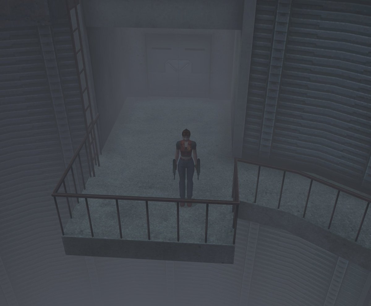 Nitraphor's tweet image. بديت الشريط الثاني 
#RECodeVeronica