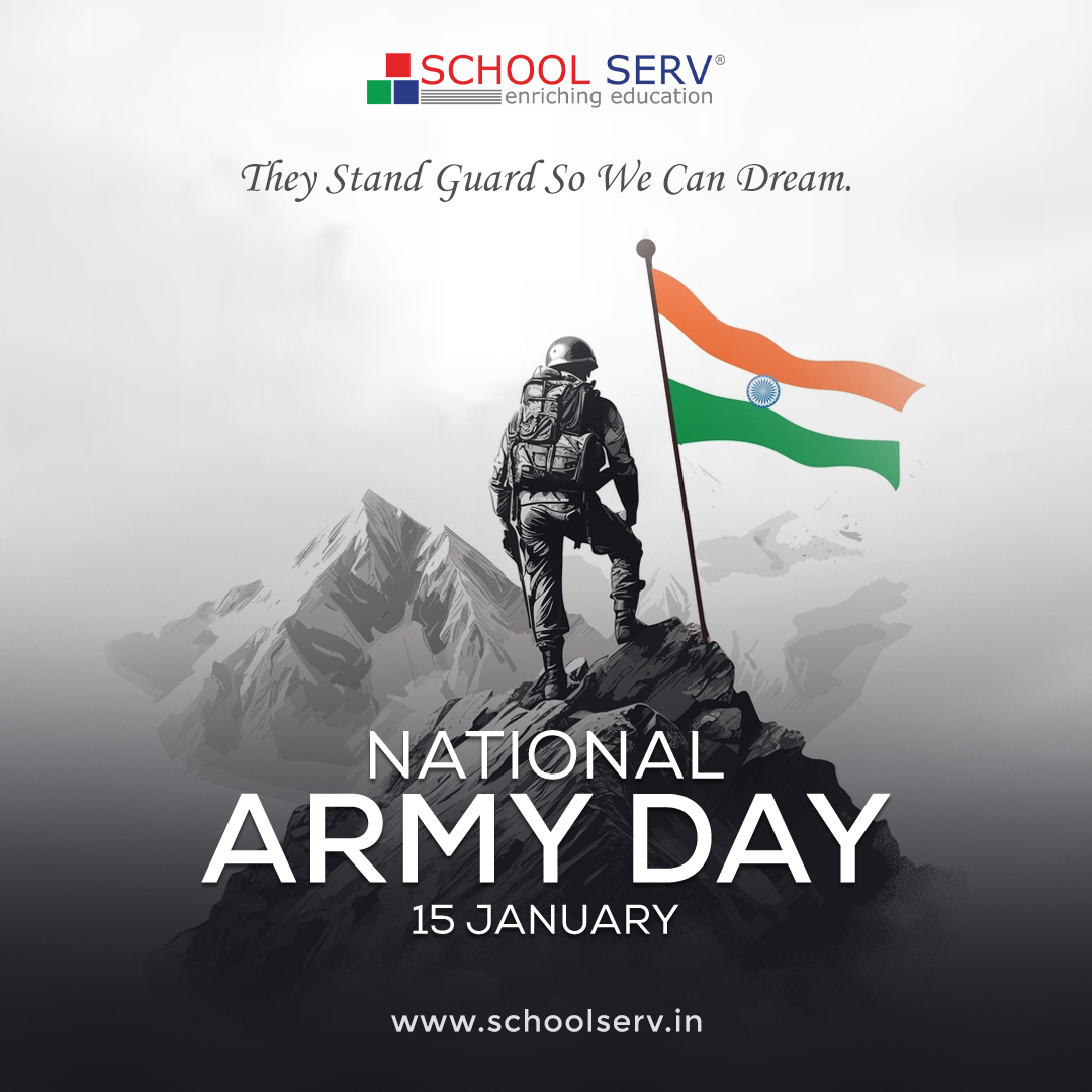 SchoolProp's tweet photo. School Serv wishes all in the Army of India a “National Army Day”!

#IndianArmy #SchoolServ #ReimaginingK12Education #NationalArmyDay https://t.co/qUOYe0Z9rc