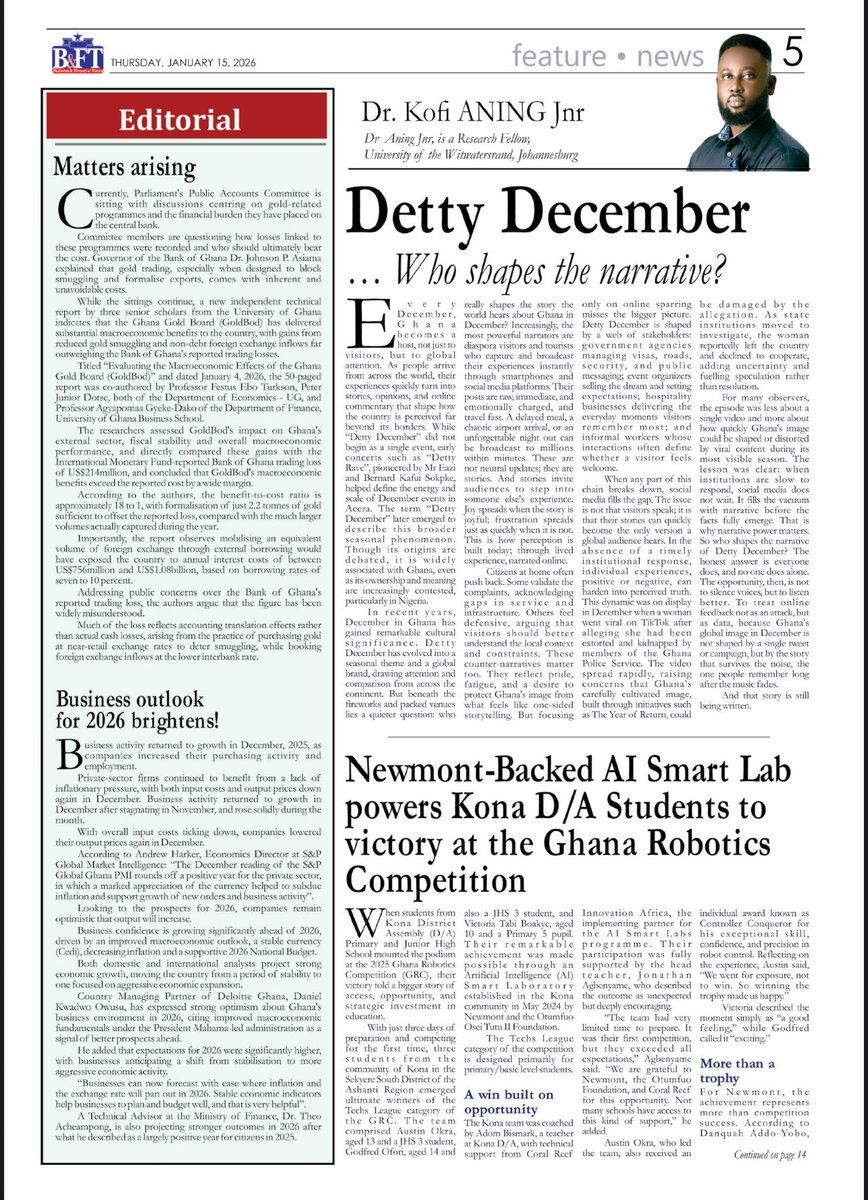 Dr Kofi Aning Jnr || The Doc Is On The Line ™️ tweet media