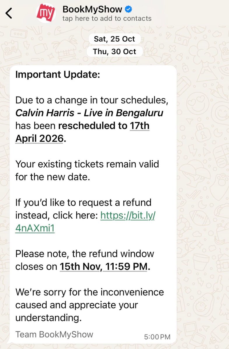 Sportybonemaker's tweet photo. The option of refund  should be available upfront  in a smooth and seamless manner-this is a breach of trust and contract as they   trusted and paid upfront for the promised services which was  for  the particular date and time only https://t.co/c0axvMdprj