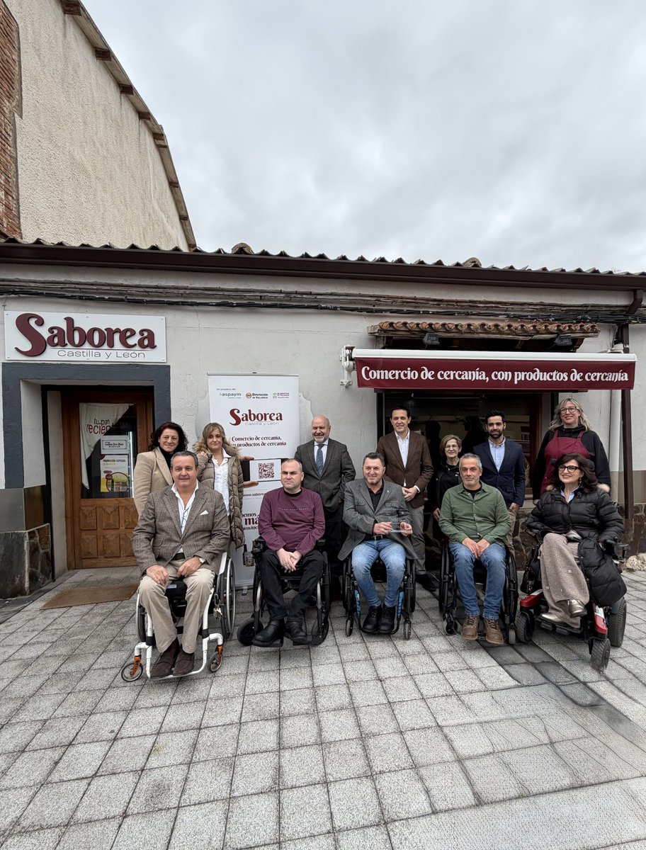 ✨ Saborea Castilla y León recibe el Premio <a href="/Cermi_Estatal/">CERMI Estatal</a> 2025 a la Sostenibilidad Social.
Un reconocimiento nacional a un proyecto que nació en Matapozuelos y demuestra que el empleo inclusivo también se construye desde el medio rural. Con <a href="/DiputacionVa/">DiputacionValladolid</a> y <a href="/alimentosVALL/">Alimentos de Valladolid</a>