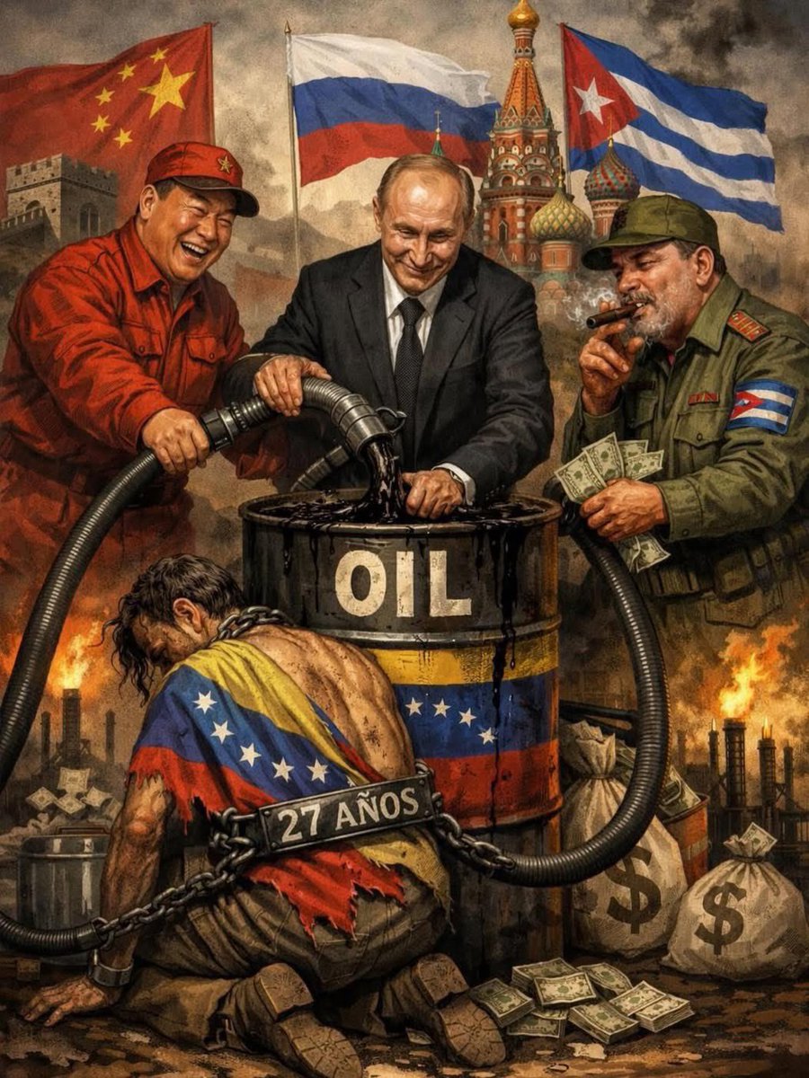 ¿Dónde estaba la izquierda “preocupada por la soberanía de Venezuela” mientras este saqueo ocurría?