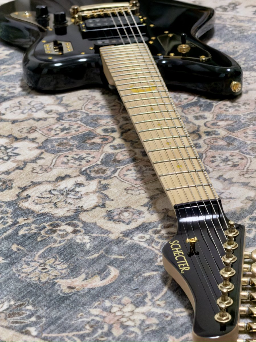 Tact_Lee's tweet photo. My new gear

BC-AveMujica/Doloris

初の7弦で緊張するけど、今年も一生懸命ギターを弾こう！

#バンドリ #avemujica @Schecter_JAPAN https://t.co/J3G34yL6v0