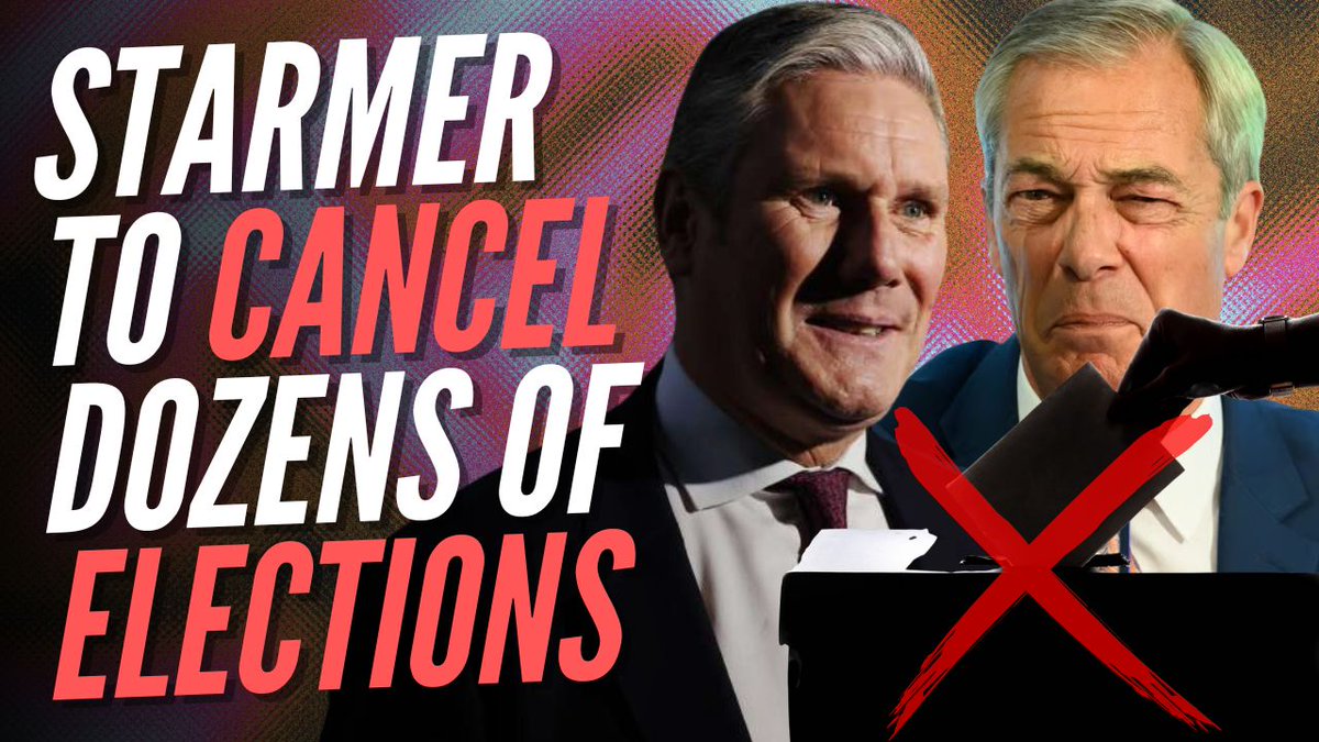 Scale of Labour’s Democracy Denial Confirmed as Dozens of Councils Cancel Local Elections order-order.com/2026/01/15/sca…