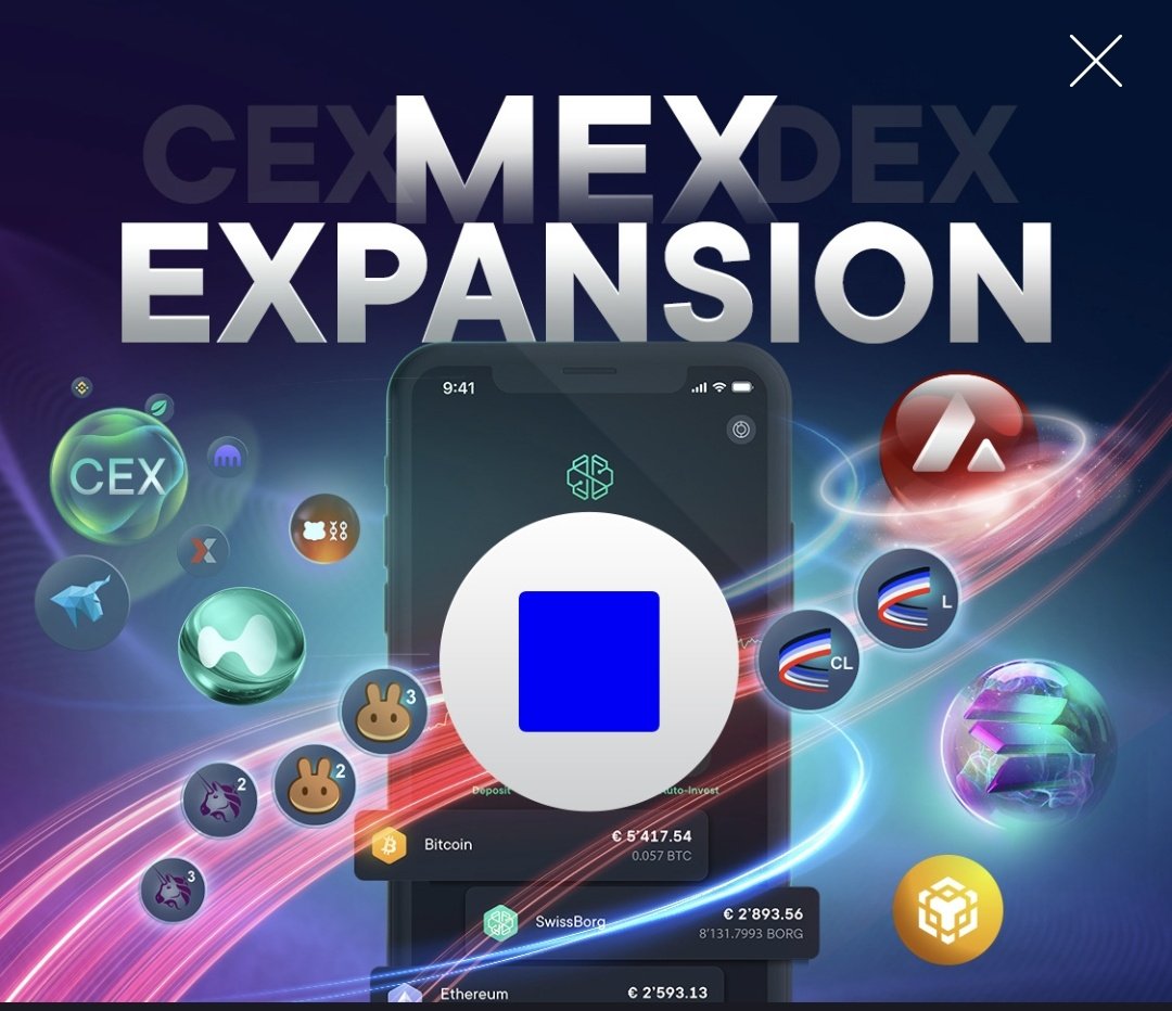 hyjazzz's tweet image. &amp;gt; 🔵 #Base arrive sur le MEX #SwissBorg
Meilleurs prix, plus de liquidité, encore plus d’opportunités 🚀

La Meta-Exchange s’étend et ça commence à devenir très sérieux 👀
 $Borg #MEX #Base #Crypto #DeFi