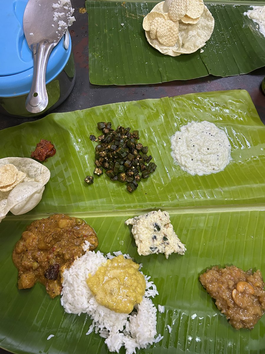 PantryCar's tweet photo. Nexttuuu, 😴😴😴
Pongal simple Satvik(Didn’t even use Shallots this time) Feast 🥰♥️🌾🌞
#PongalSpecial #Pongal2026 #PongaloPongal #Sankranti #Foodie #SouthIndianFood https://t.co/HW5eV6lYcU