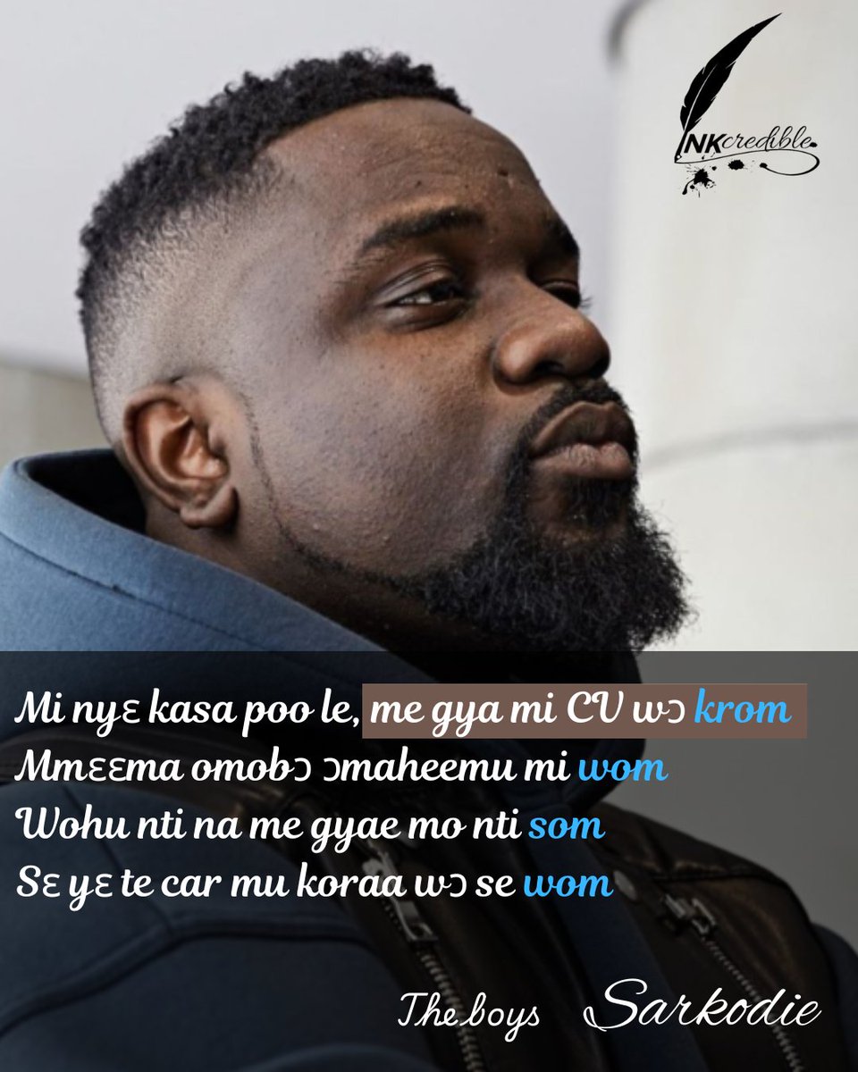 InkCrediblegh's tweet photo. Naughty bars, neat execution. These bars from @sarkodie need adult supervision 😂 https://t.co/q5W9Wtt3P1