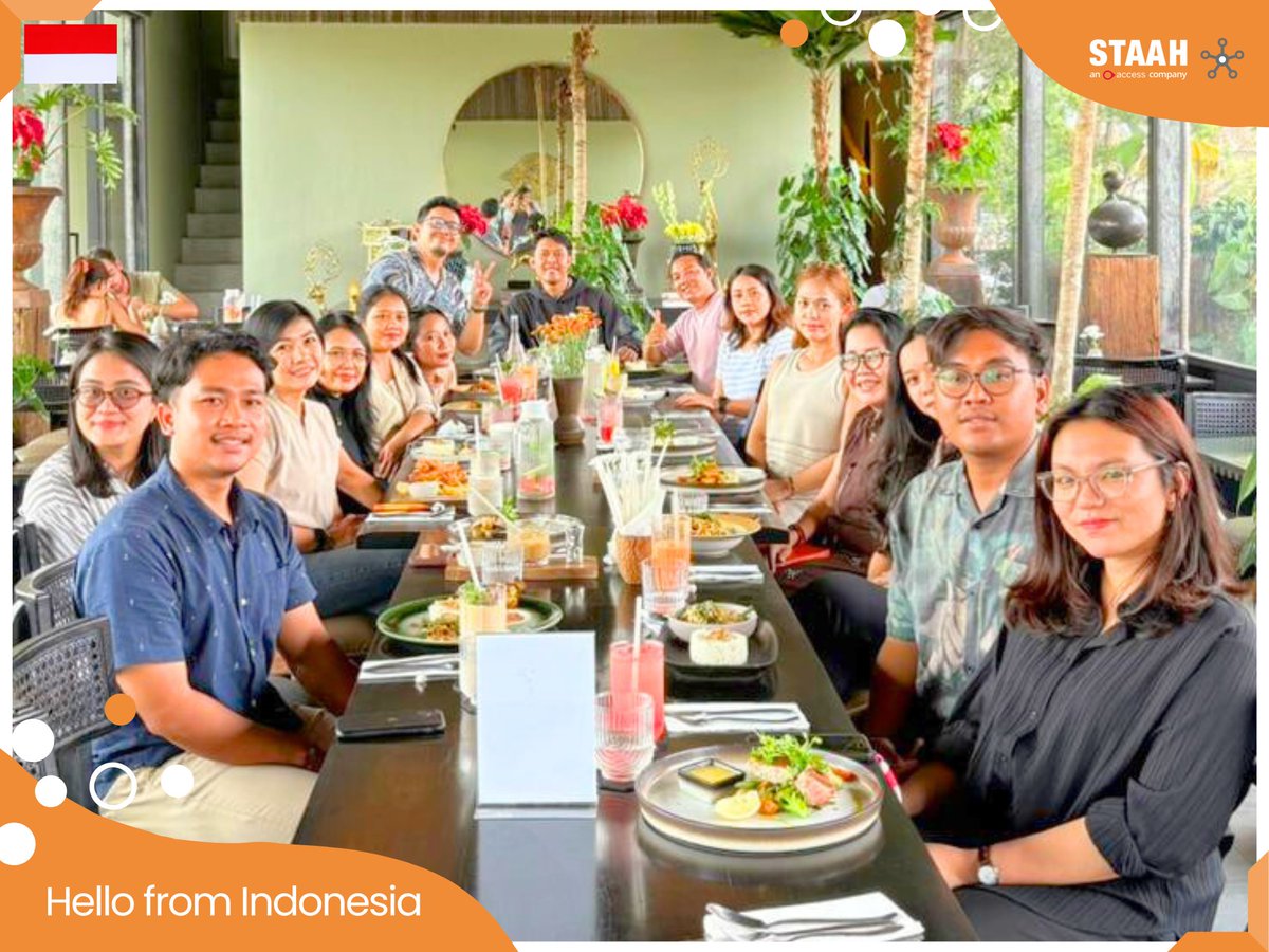 STAAHOnline's tweet image. Hello from Indonesia! Today, the Bali STAAH Team had a great lunch together with the DOKU Team. It was a pleasure catching up and strengthening our partnership!

#STAAHonline #STAAH #hospitalitytechnology #hotel #resort