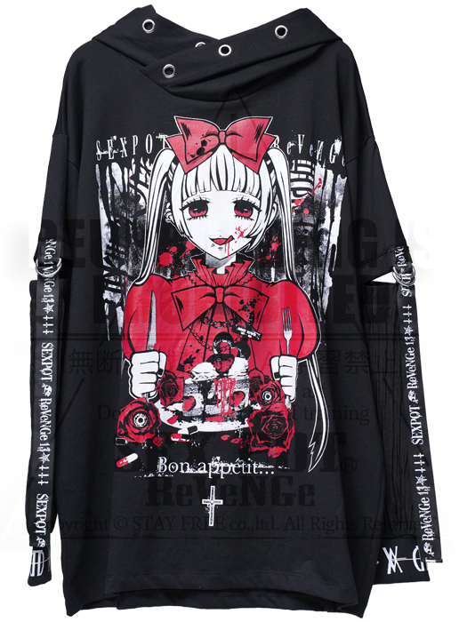 sexpot_web's tweet photo. ✾2026 EARLY SPRING COLLECTION✾
召し上がれ... DESIGN HOOD BONDAGE WASHER カットソー
https://t.co/CbQGUDWKtO
#セクポ #梅春新作 #escollection https://t.co/vucQSIeyoW