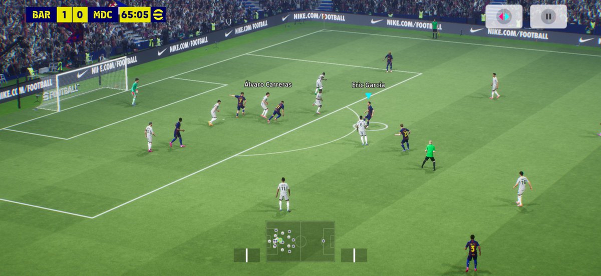 ProEvoClips's tweet image. Spotify Camp Nou in #eFootball Mobile