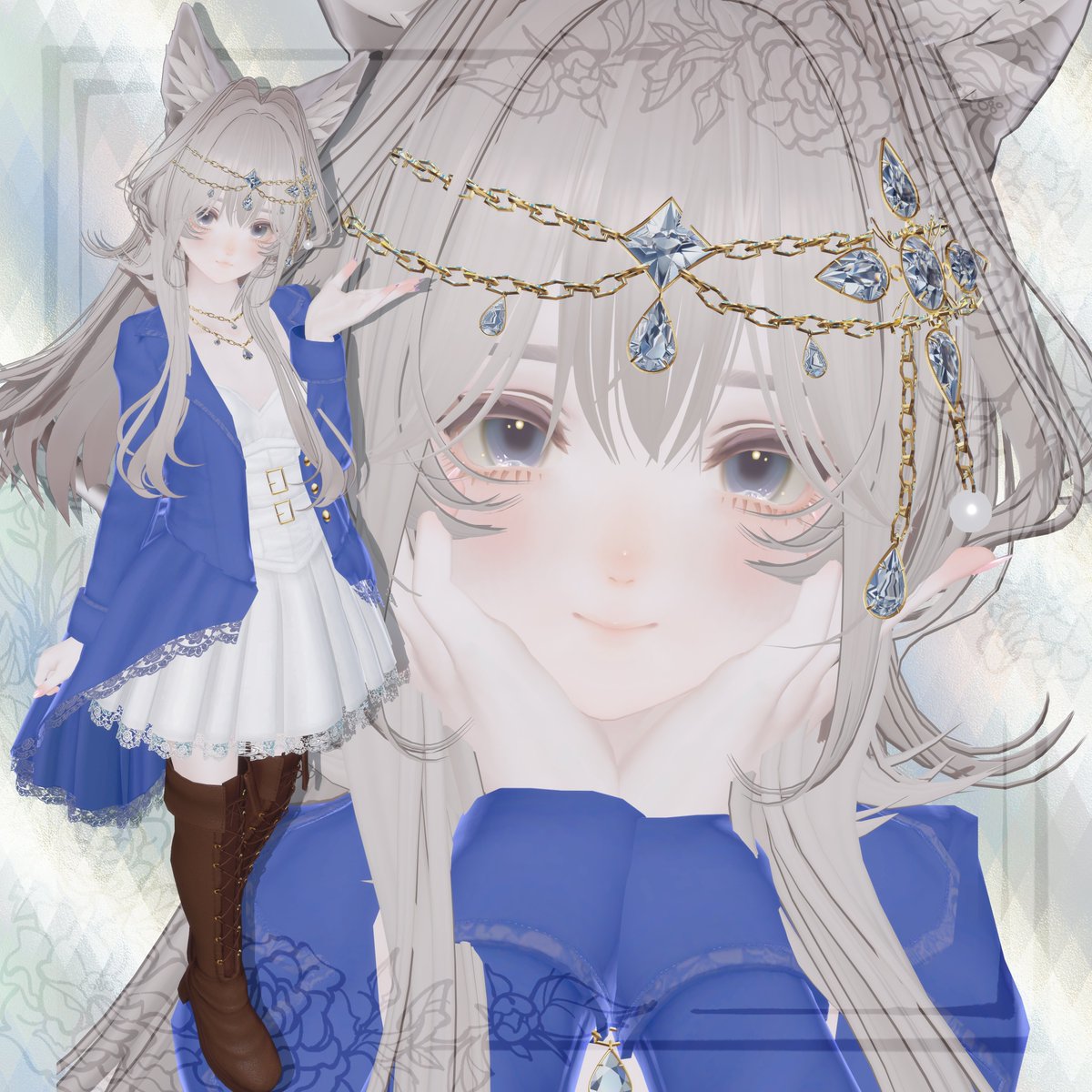 1月16日18時より #ANGE_shop 様の新作
「Noble Dress Coat」が発売されます！
上品でレース使いがとても美しいドレスコートです。
公式RPキャンペーンも開催中なので、
ぜひチェックしてみてください♪

#Marycia3D #PR