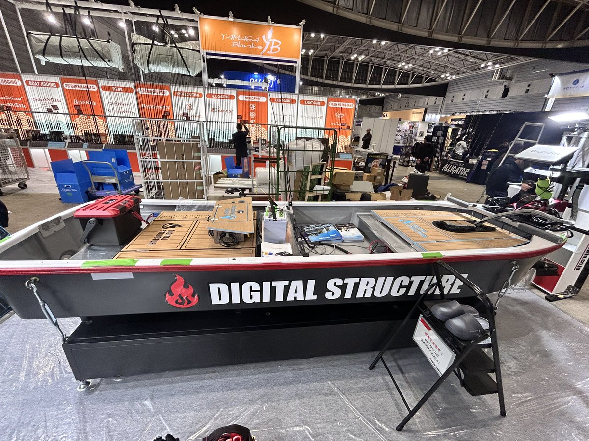 DSshop385's tweet image. いよいよ明日から3日間、パシフィコ横浜にて開催となる「釣りフェス2026」‼️
DIGITALSTRUCTURE/ハーツマリンブースは、B-230になります🔥
レンタルボートを用品のご相談や各フィールドの攻略方法など、お気軽にご相談下さい😊
#DIGITALSTRUCTURE
#ハーツマリン
#デジストで獲りにいく
#釣りフェス