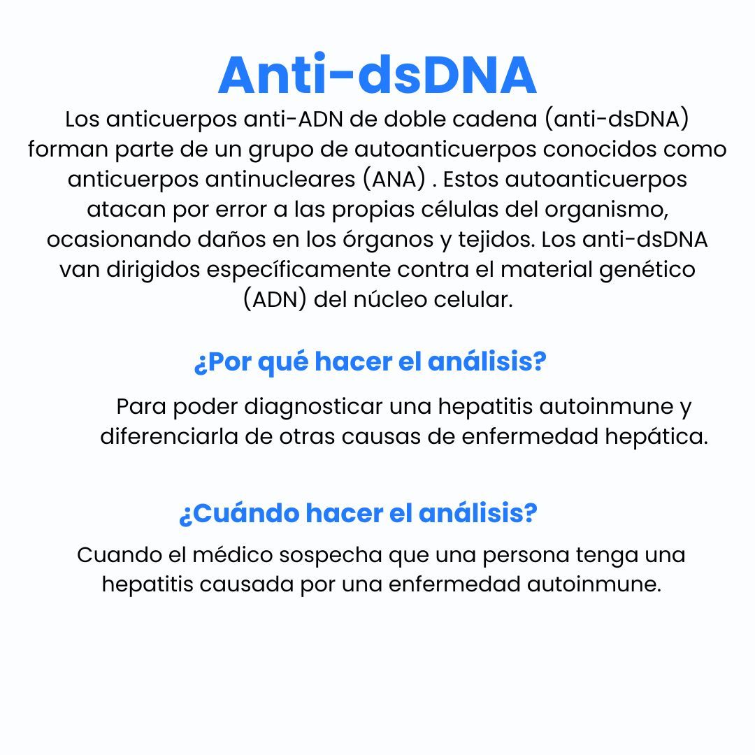 LabTestsES's tweet photo. Autoanticuerpos que atacan al propio ADN: ¿cuándo es importante medirlos? https://t.co/iH7ZMTcxht