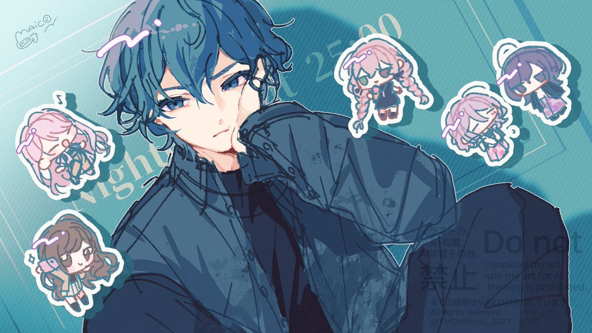 ZOZOコラボサンキューらくがき🖥️ #prsk_FA