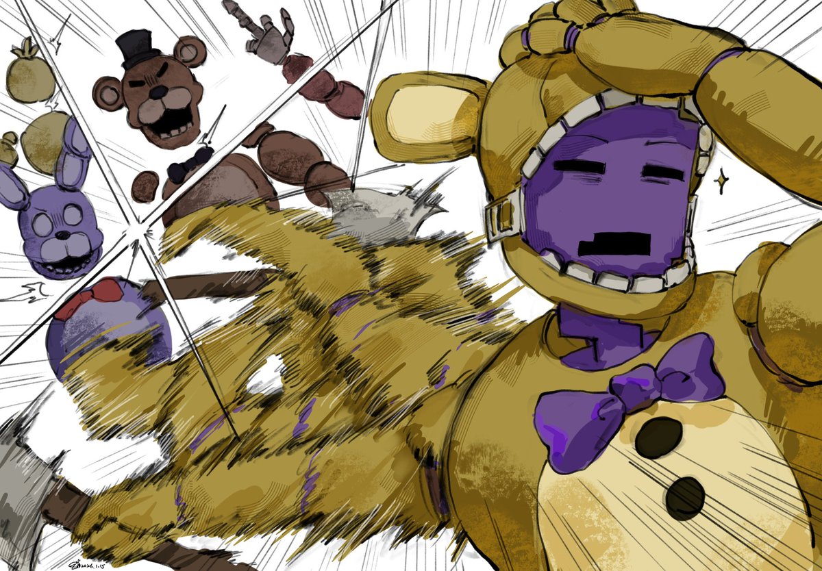 eva0951120's tweet image. #FNAF