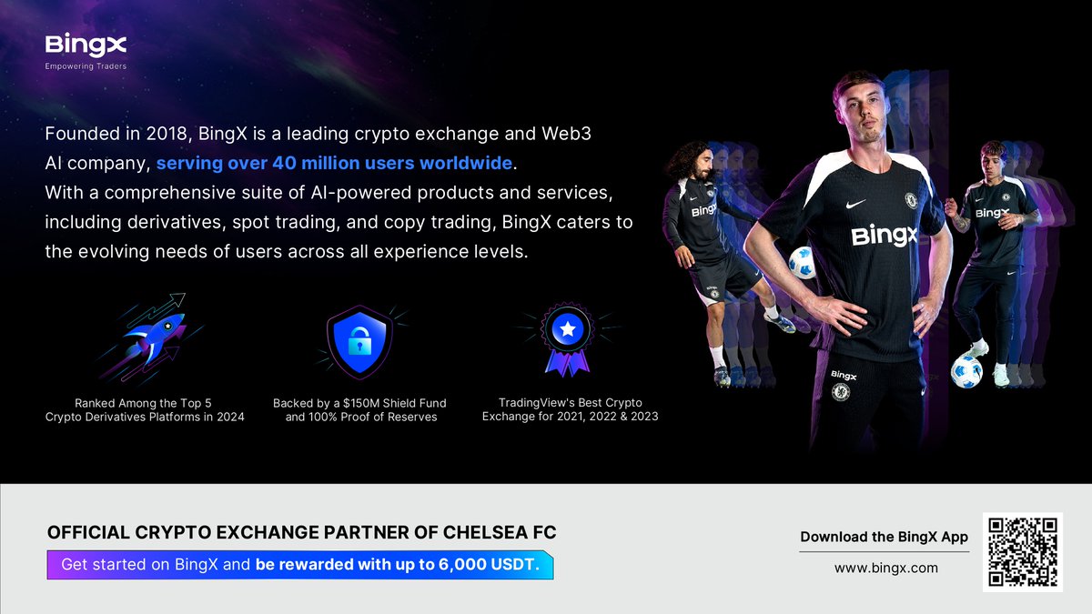 Huge thanks to @BingXOfficial for sponsoring our 2025 Annual Crypto  Industry Report! As a leading crypto exchange and Web3 AI pioneer, BingX is  reshaping how users trade with more confidence with its