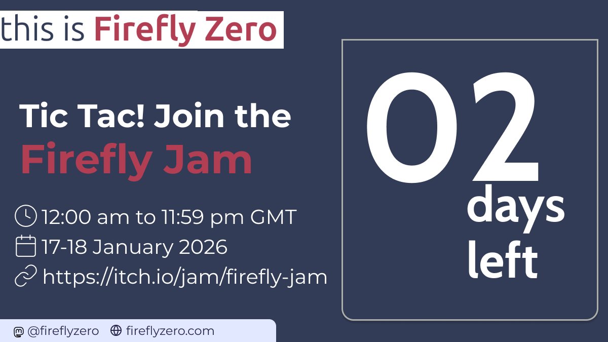Firefly Zero tweet media