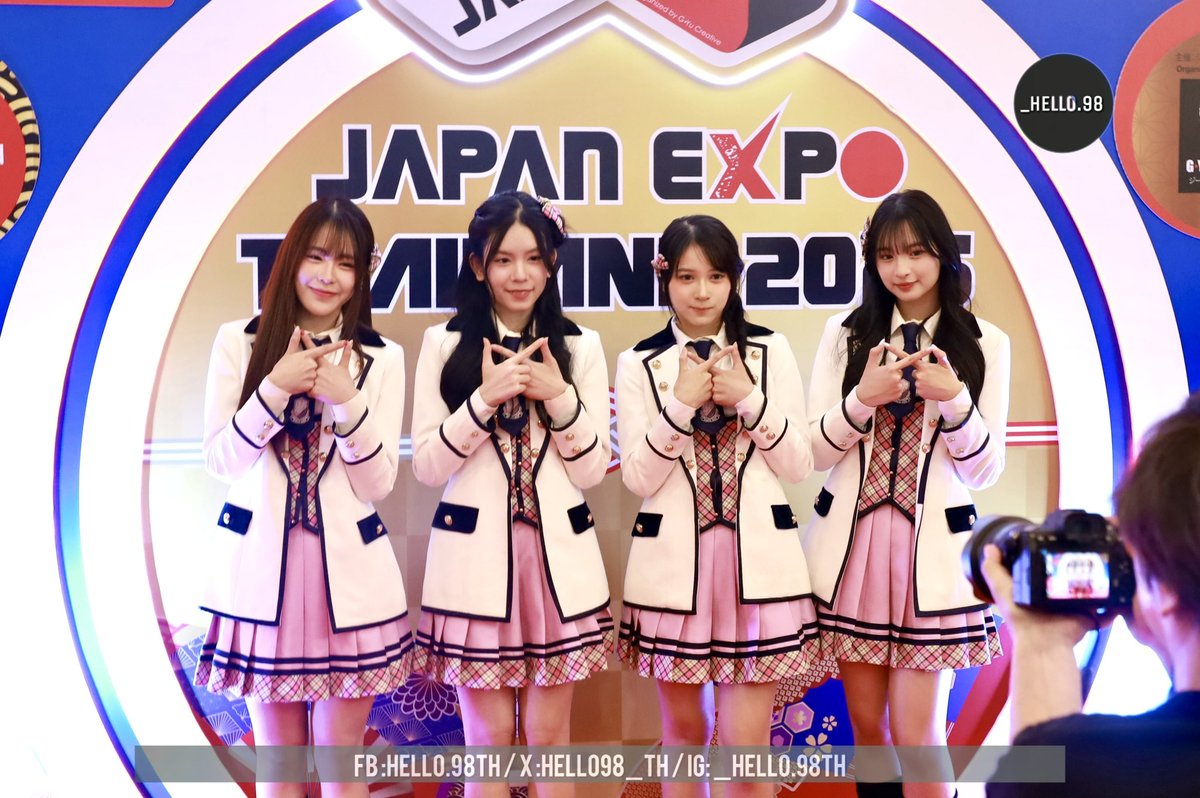 สาวๆ #BNK48 🎌✨
ในงานแถลงข่าว Japan Expo Thailand 2026 

#JapanExpoThailand2026