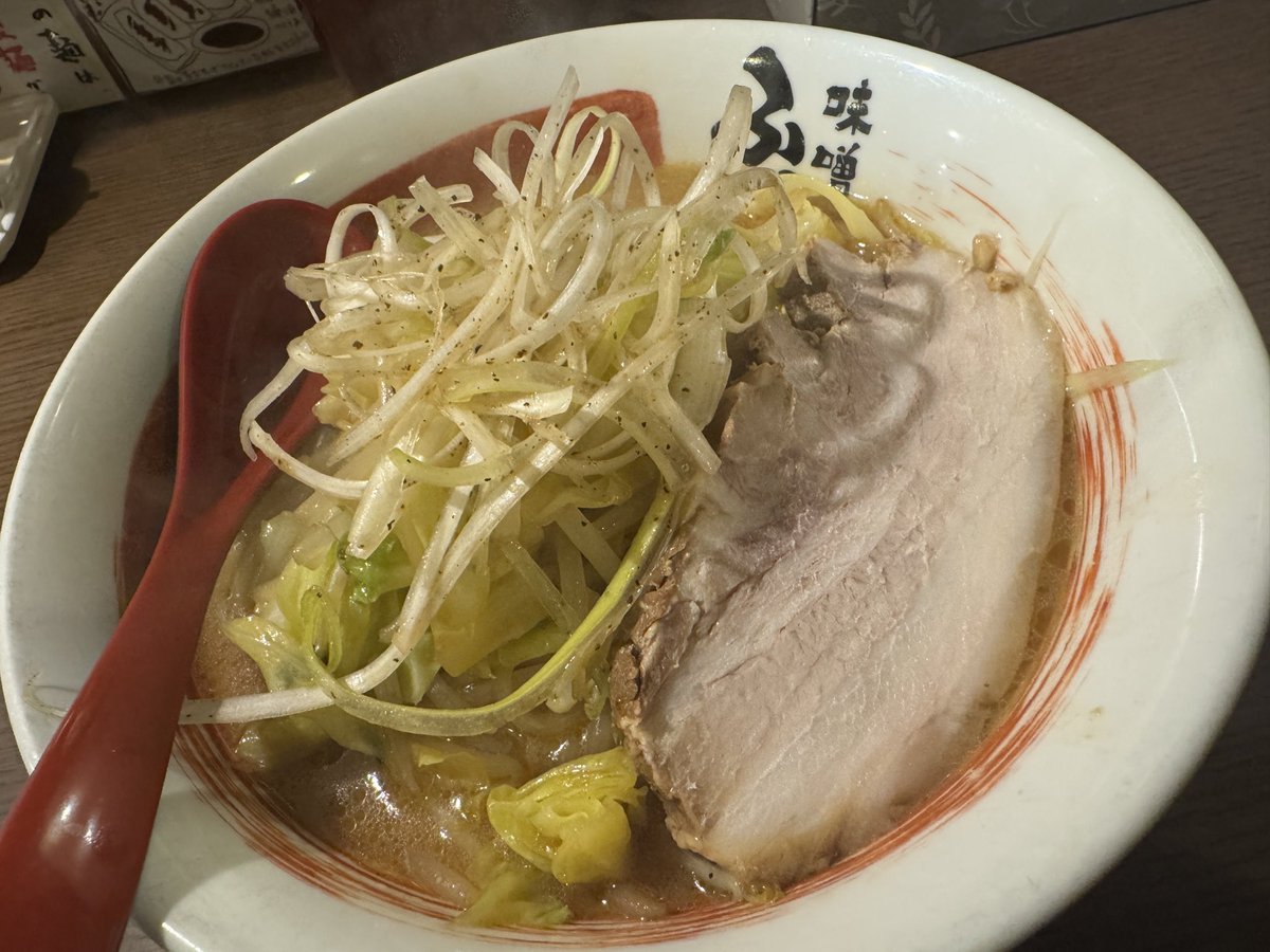 seto_LO's tweet photo. ふくべえ
の味噌ラーメン。うまい。餃子も特製の味噌だれでうまい https://t.co/EGif5co65m