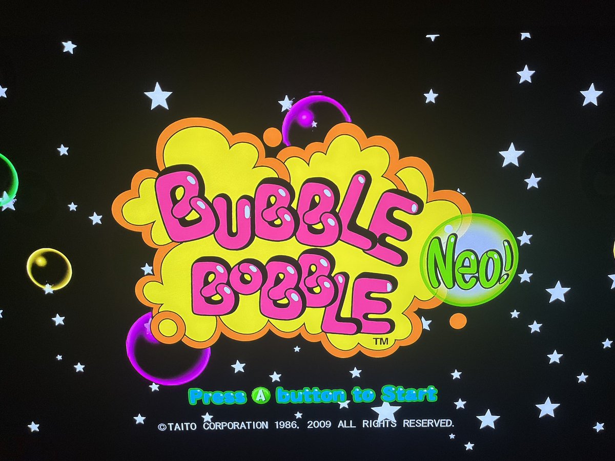 krashuri's tweet photo. まだX360で「バブルボブル Neo!」「パズルボブル Live!」を持ってるんだ。数少ない下位互換性のあらないXBLAタイトルのふたつだなんて、驚きだな
#バブルボブル #パズルボブル
#BubbleBobble #PuzzleBobble https://t.co/aaTytxoRxT