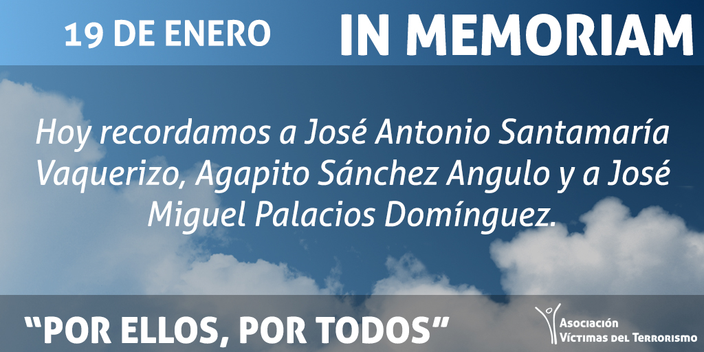 _AVT_'s tweet image. Hoy recordamos a todas y cada una de las víctimas del terrorismo. "Por ellos, por todos".